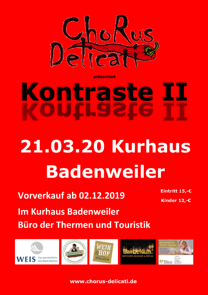 Flyer Kontraste II